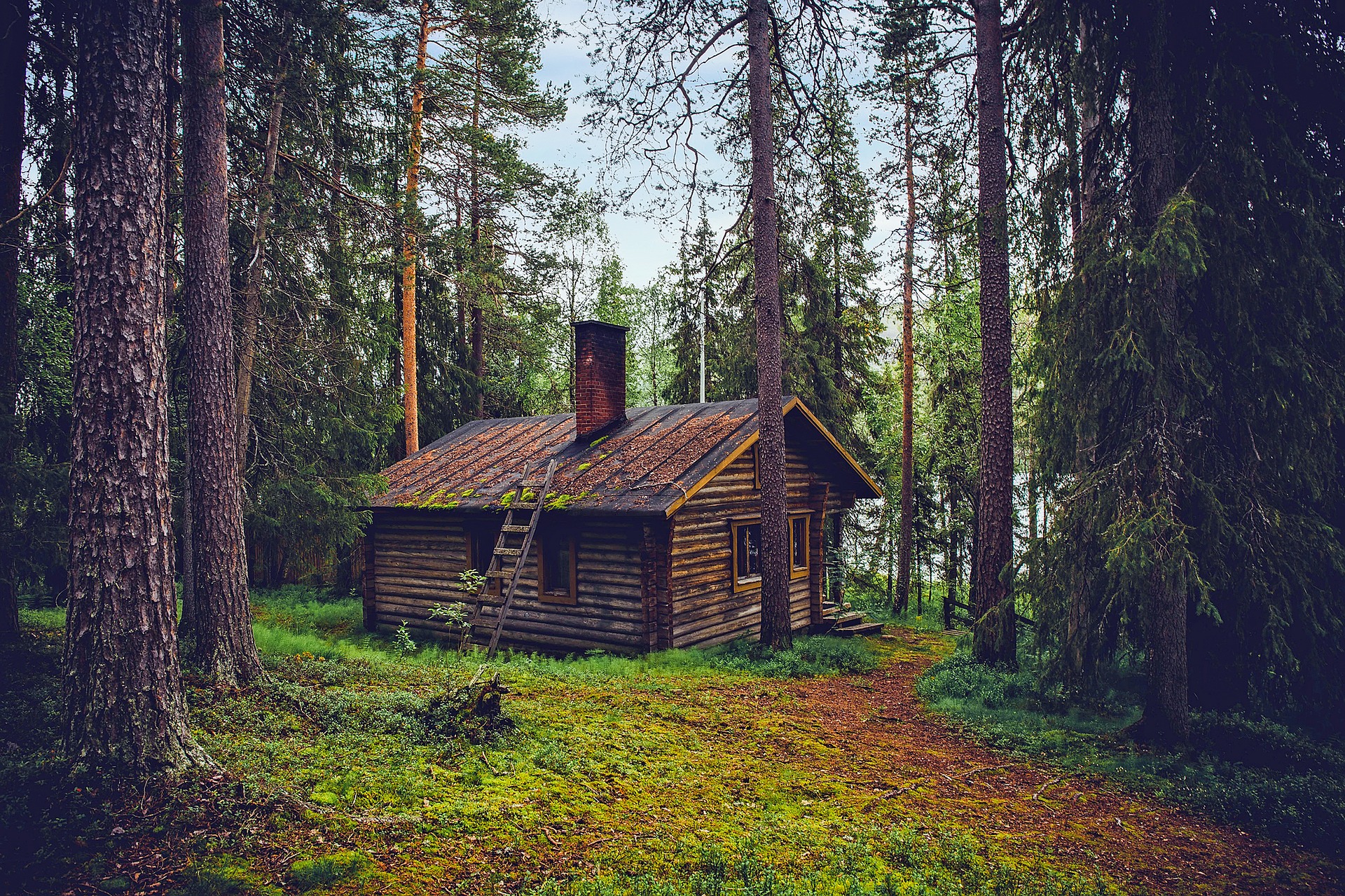 A Log Cabin in Finland