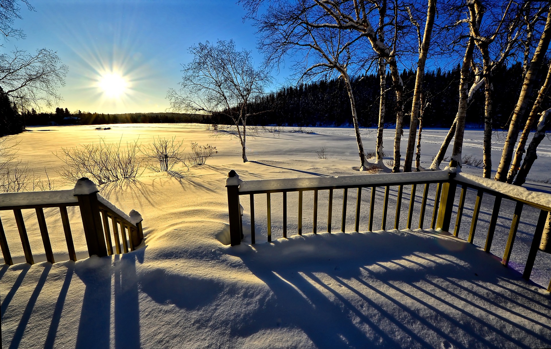 A Canadian Winter Landscape